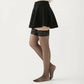 Lace Top Thigh High Stockings with Stretch Fit and Smooth Sheer Finish