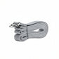 Yoga Stretch Strap 2 Pack Non Elastic Poly Cotton Webbing with Adjustable Metal Buckle for Flexibility Training 71x1in