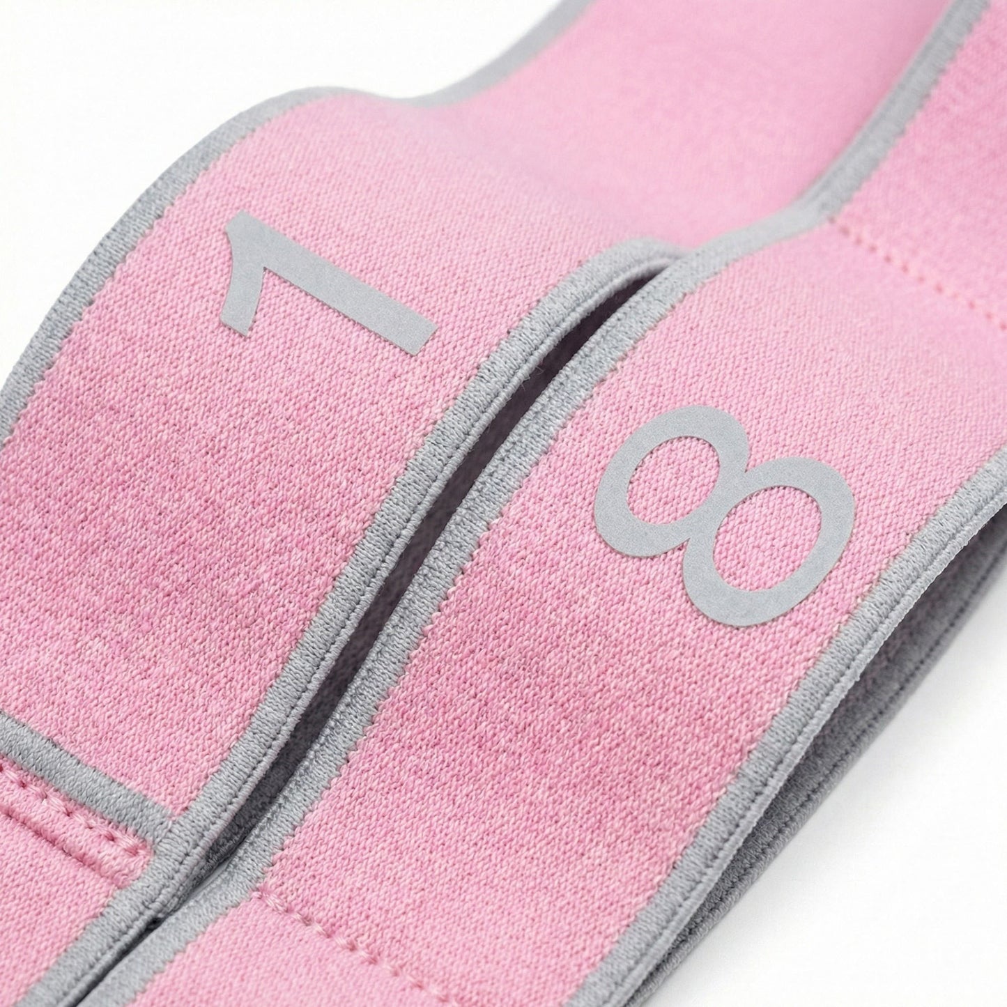 2-PC Fabric Resistance Bands Set 8 Levels Booty Exercise Loop Bands
