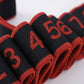 2-PC Fabric Resistance Bands Set 8 Levels Booty Exercise Loop Bands