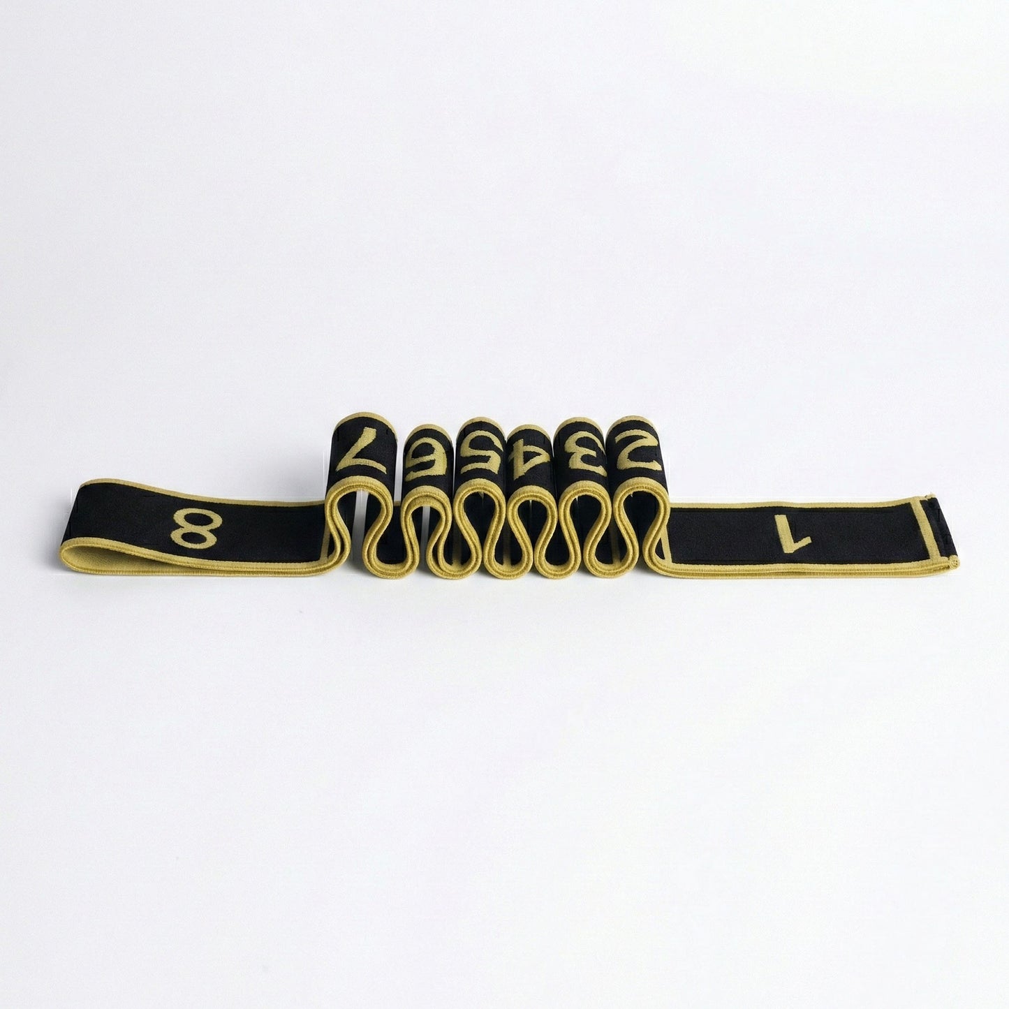 2-PC Fabric Resistance Bands Set 8 Levels Booty Exercise Loop Bands