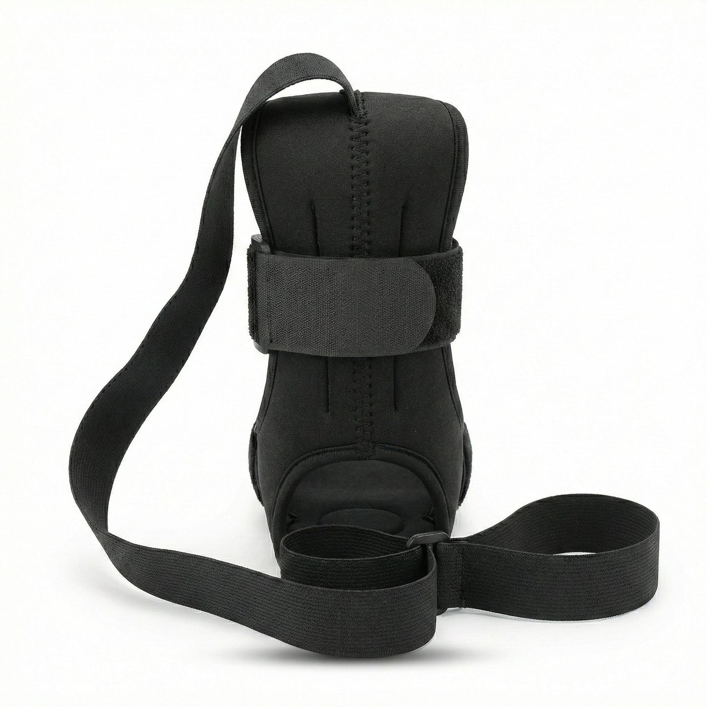 2-PC Stretch Strap with Foot Support Adjustable Yoga Flexibility Band