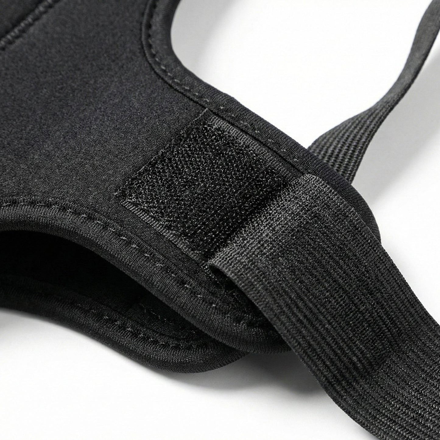 2-PC Stretch Strap with Foot Support Adjustable Yoga Flexibility Band