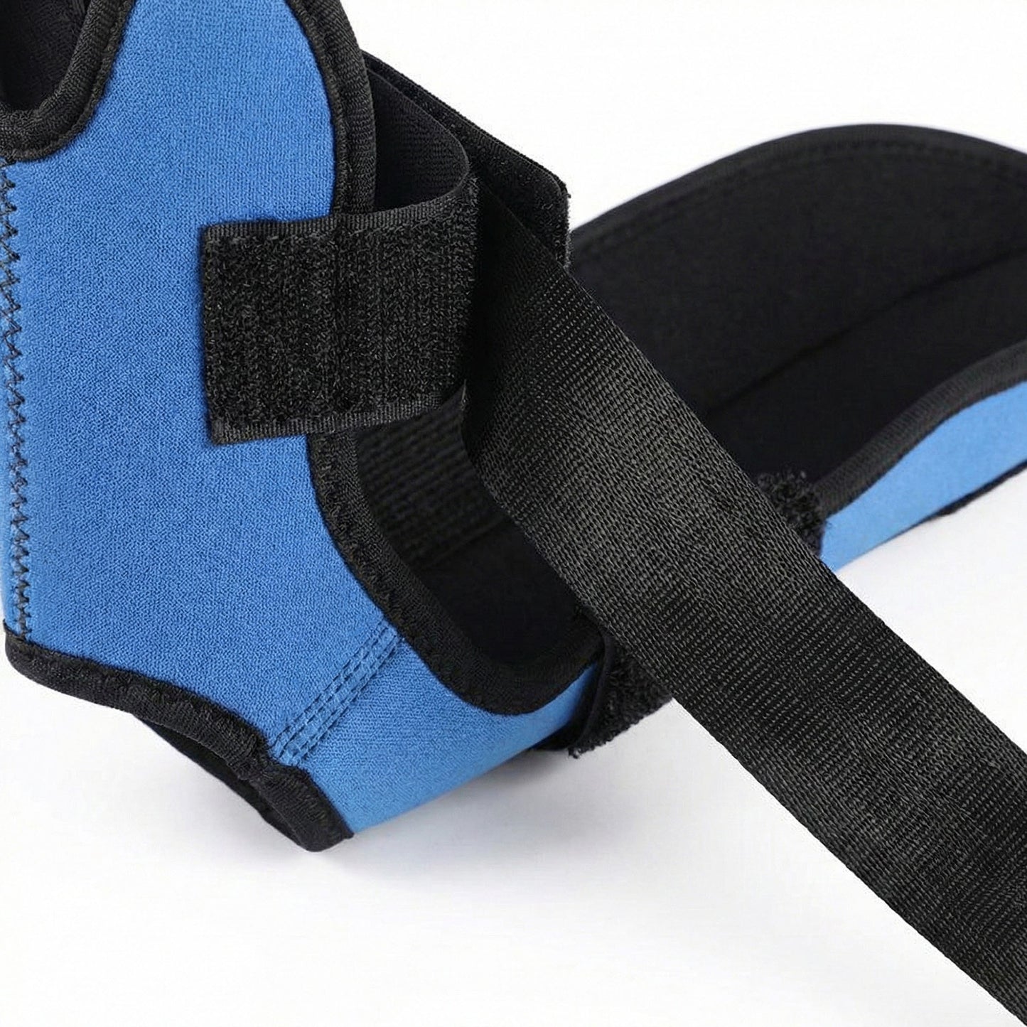 2-PC Stretch Strap with Foot Support Adjustable Yoga Flexibility Band