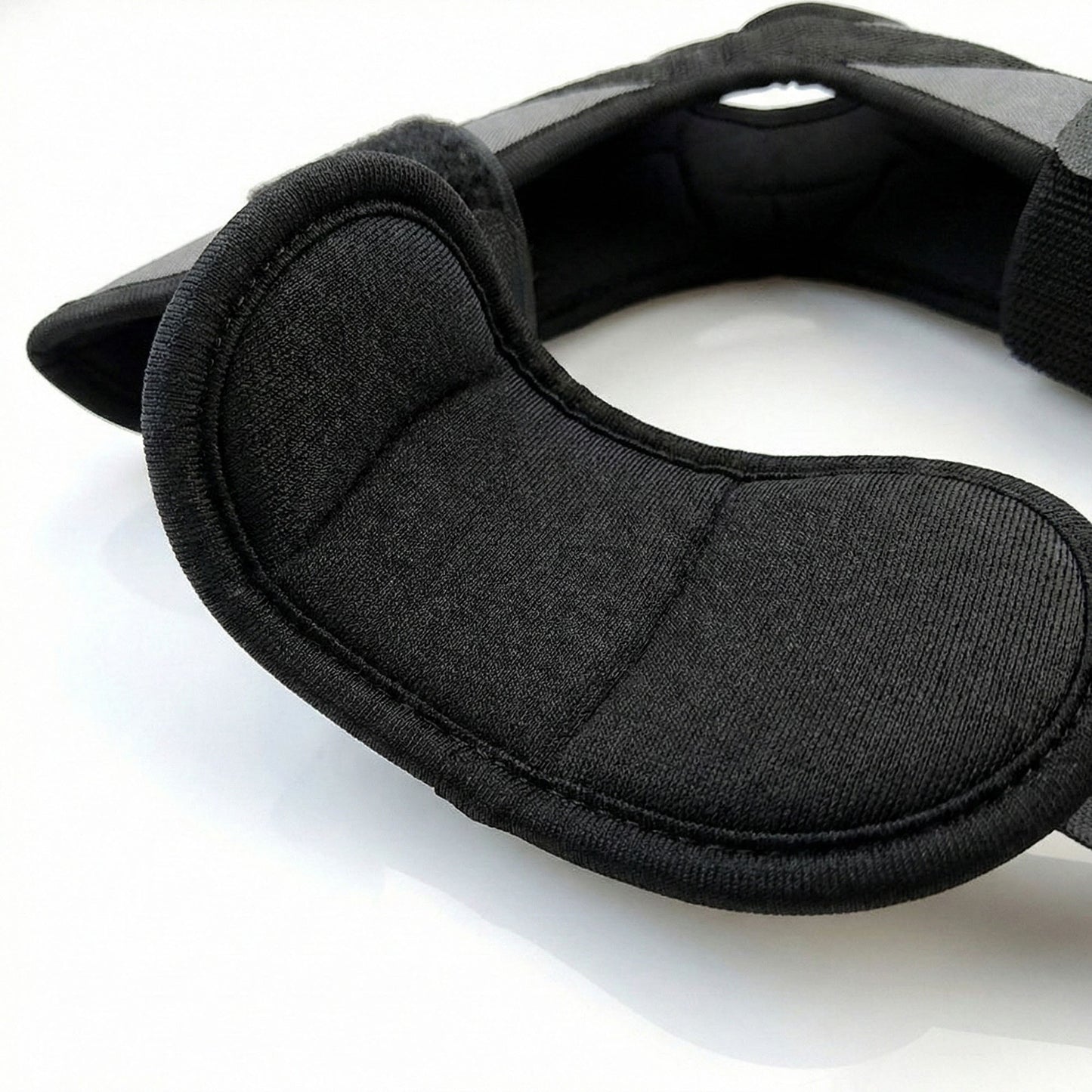 2-PC Stretch Strap with Foot Support Adjustable Yoga Flexibility Band