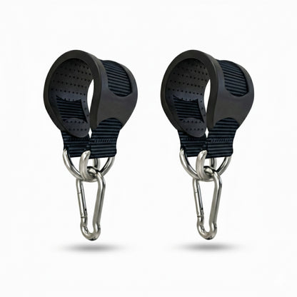 Weight Lifting Hooks with Wrist Straps for Grip Support