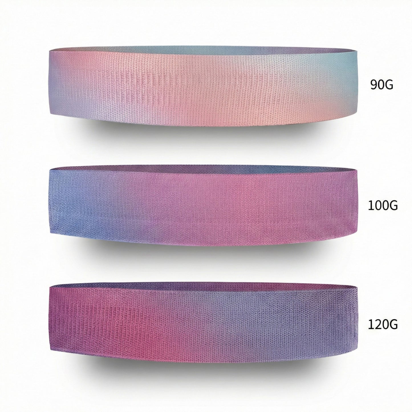 Fabric Resistance Band Set for Glute and Lower Body Training