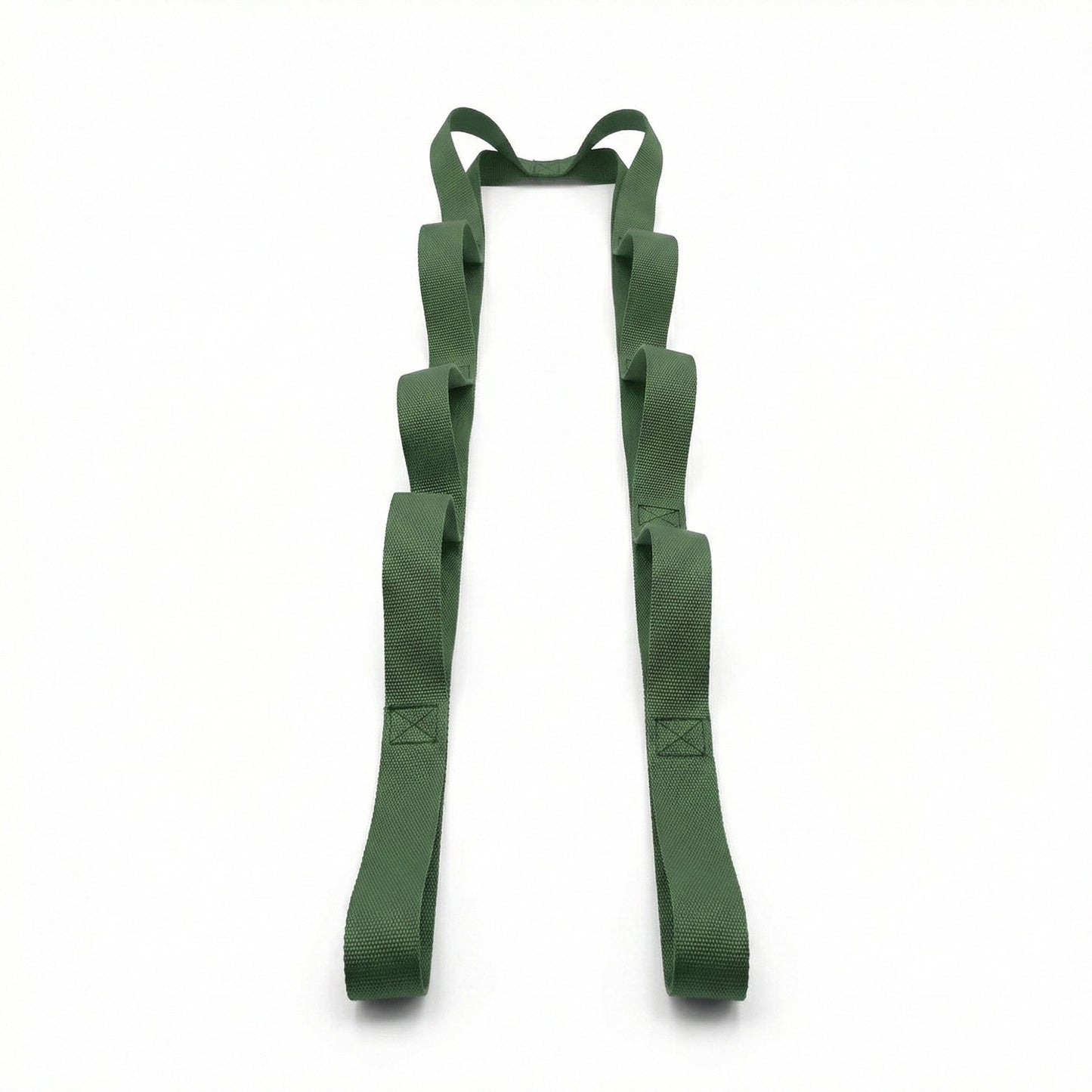 2-PC Multi-Loop Stretch Strap Adjustable Yoga Flexibility Band