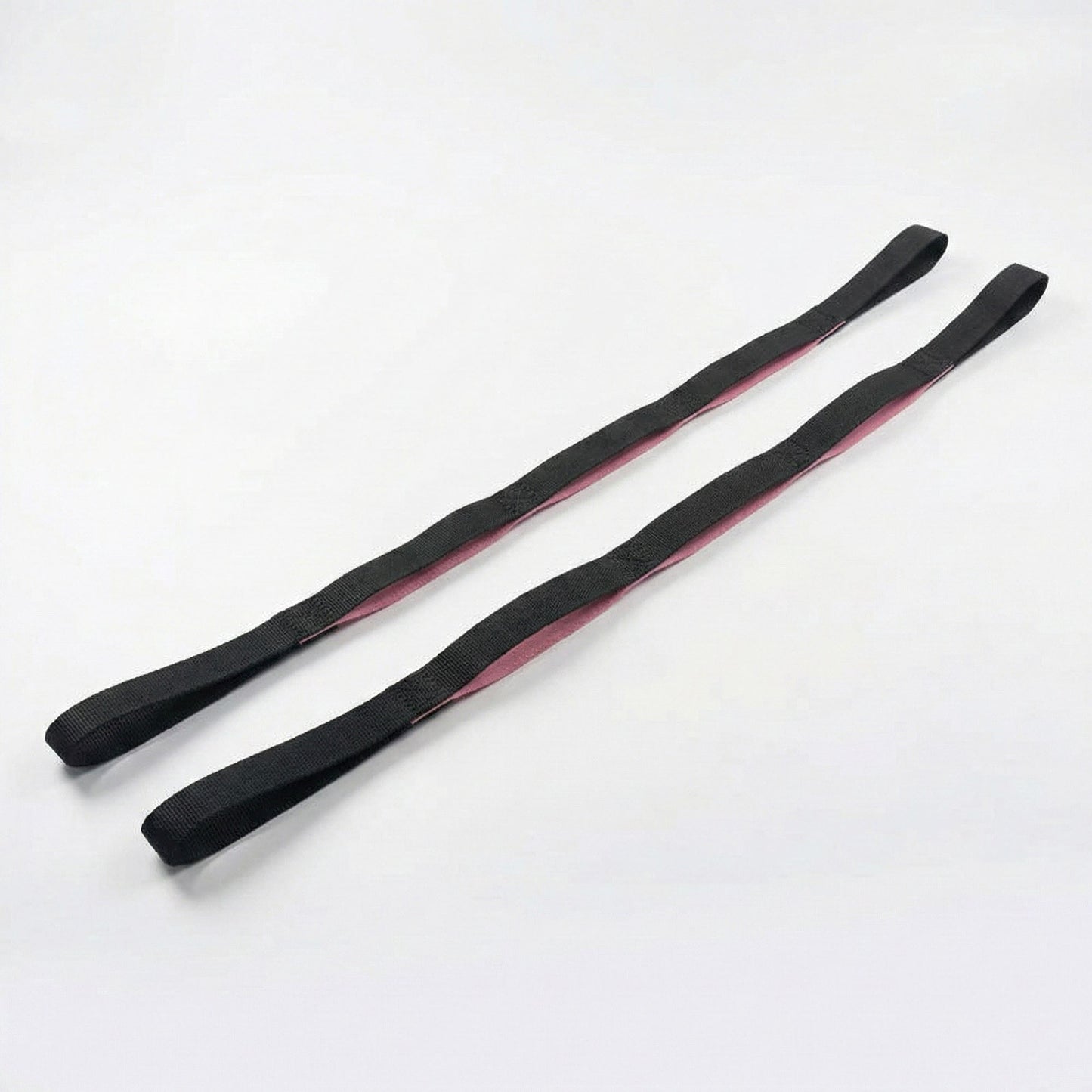 2-PC Multi-Loop Stretch Strap Adjustable Yoga Flexibility Band