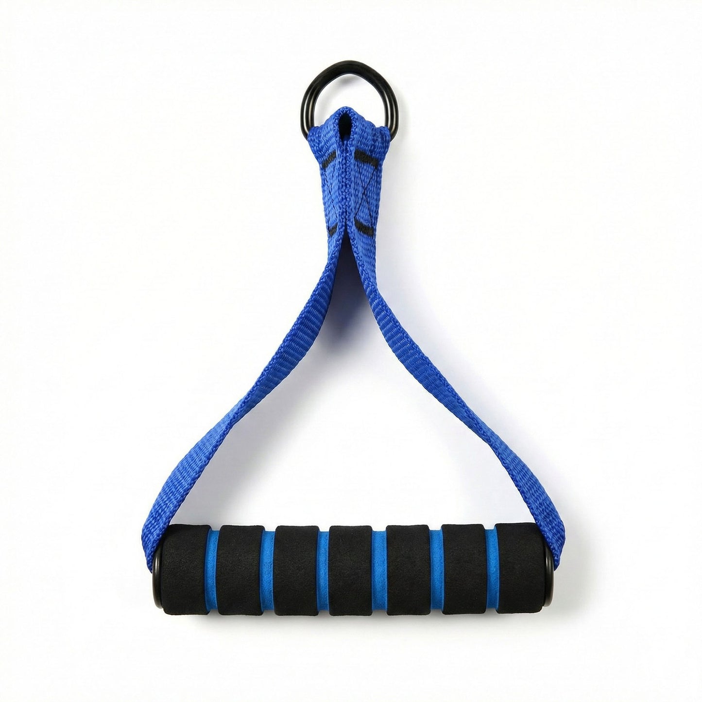 Resistance Band Handle Grip with Metal D Ring Attachment