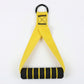 Resistance Band Handle Grip with Metal D Ring Attachment