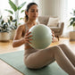 2-PC Mini Exercise Ball for Pilates Yoga Core Stability Training