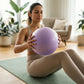 2-PC Mini Exercise Ball for Pilates Yoga Core Stability Training