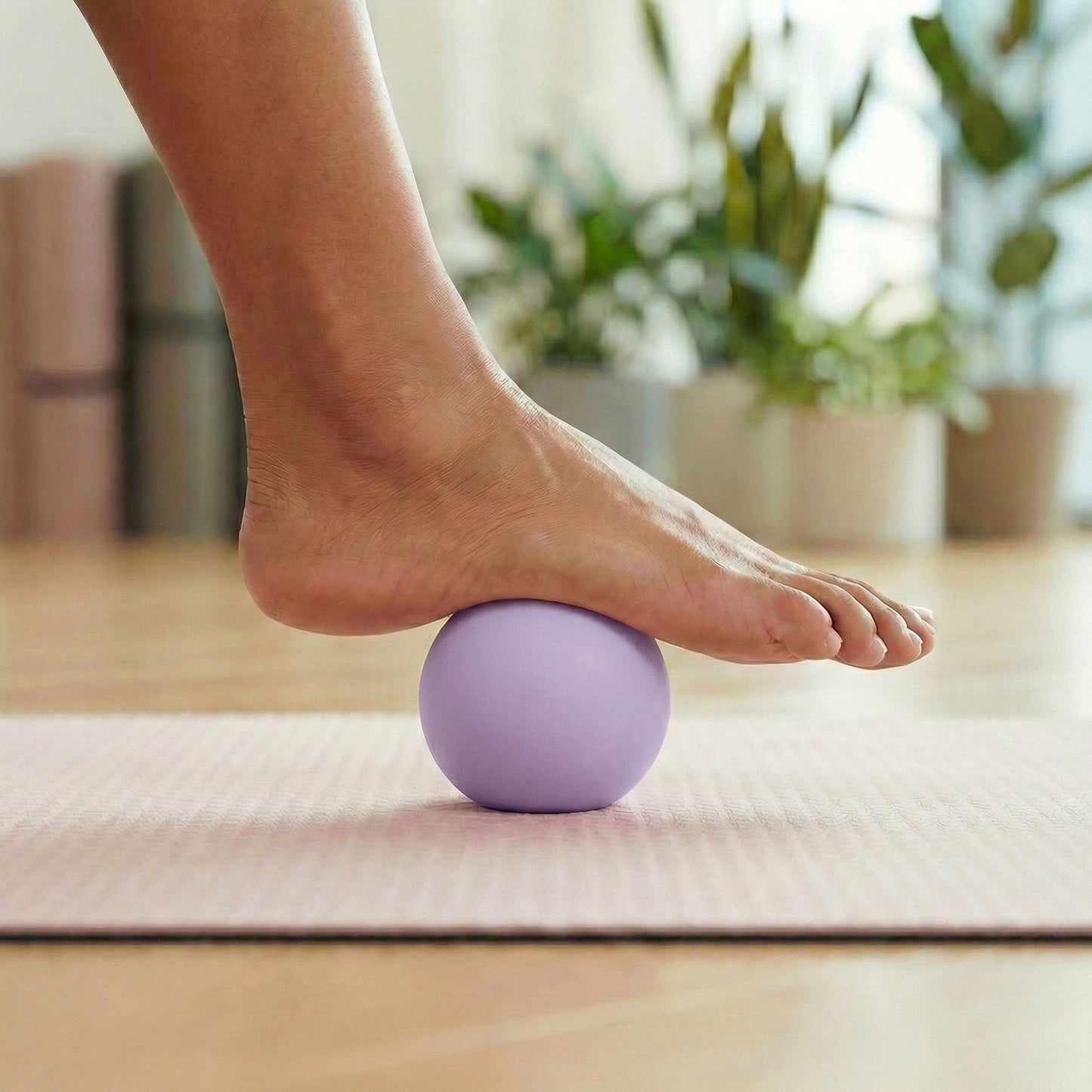 2-PC Massage Ball for Deep Tissue Muscle Relief and Trigger Point Therapy