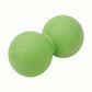 2-PC Peanut Massage Ball for Deep Tissue Back and Foot Muscle Relief