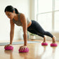 2-PC Half Balance Ball Trainer with Textured Grip Surface for Stability Core Strength
