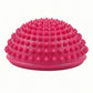 2-PC Half Balance Ball Trainer with Textured Grip Surface for Stability Core Strength