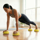 2-PC Half Balance Ball Trainer with Textured Grip Surface for Stability Core Strength