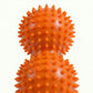4-PC Textured Peanut Massage Ball for Deep Tissue Spine and Muscle Relief