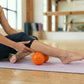 4-PC Textured Peanut Massage Ball for Deep Tissue Spine and Muscle Relief