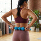 2-PC Handheld Massage Roller with Textured Therapy Balls for Deep Tissue Relief