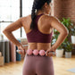 2-PC Handheld Massage Roller with Textured Therapy Balls for Deep Tissue Relief