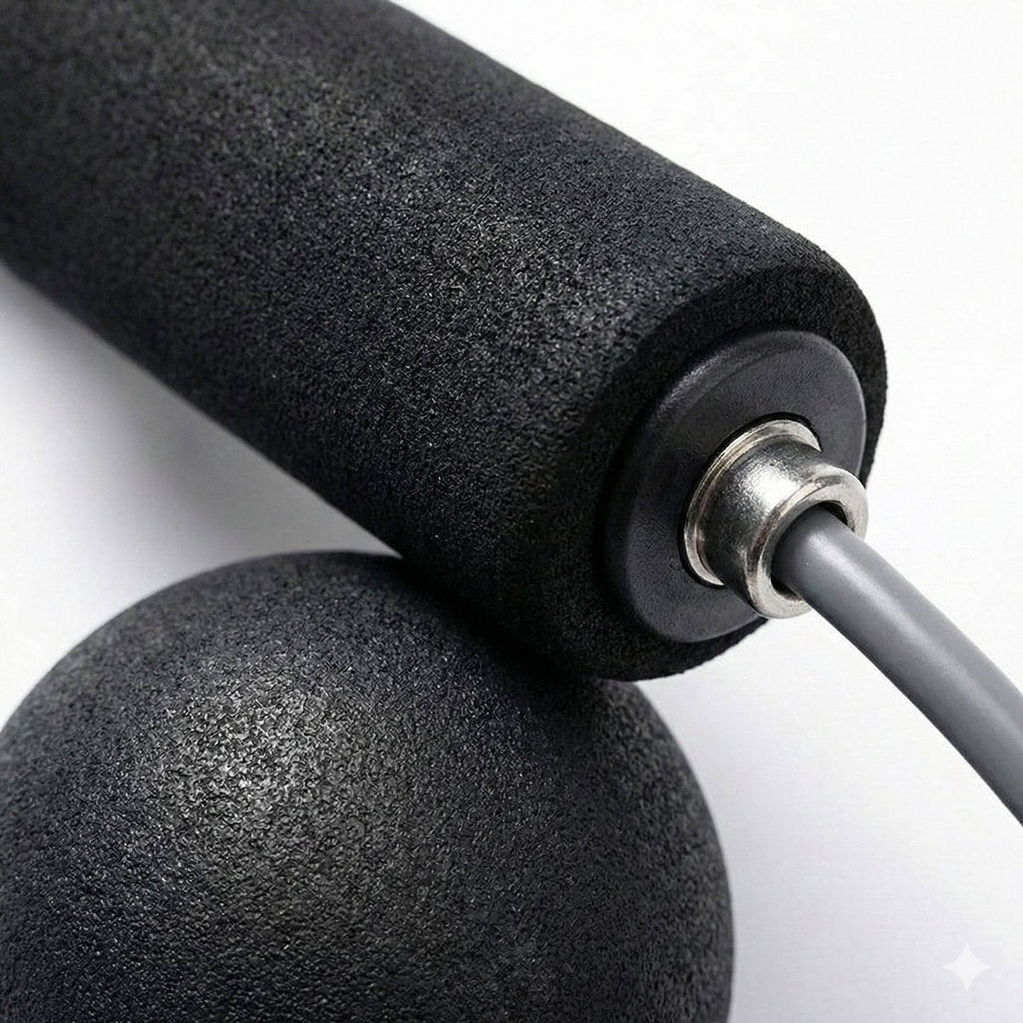 2-PC Weighted Jump Rope for Cardio Endurance and Strength Training