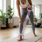 Resistance Exercise Band Bar with Dual Handles Elastic Stretch Training Fitness Tool