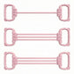 Resistance Exercise Band Bar with Dual Handles Elastic Stretch Training Fitness Tool