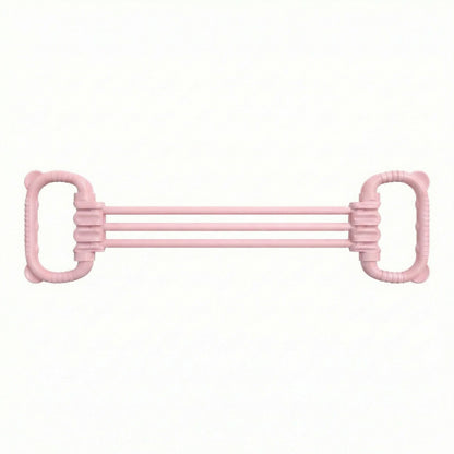 Resistance Exercise Band Bar with Dual Handles Elastic Stretch Training Fitness Tool