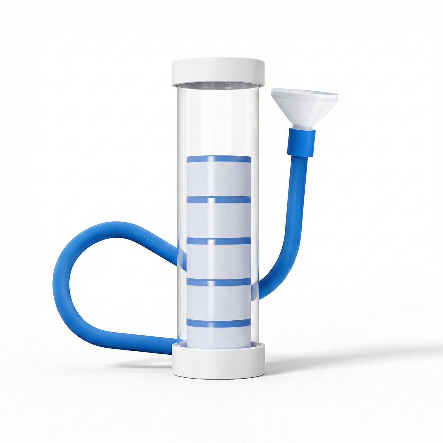Lung Breathing Trainer with Adjustable Resistance Levels