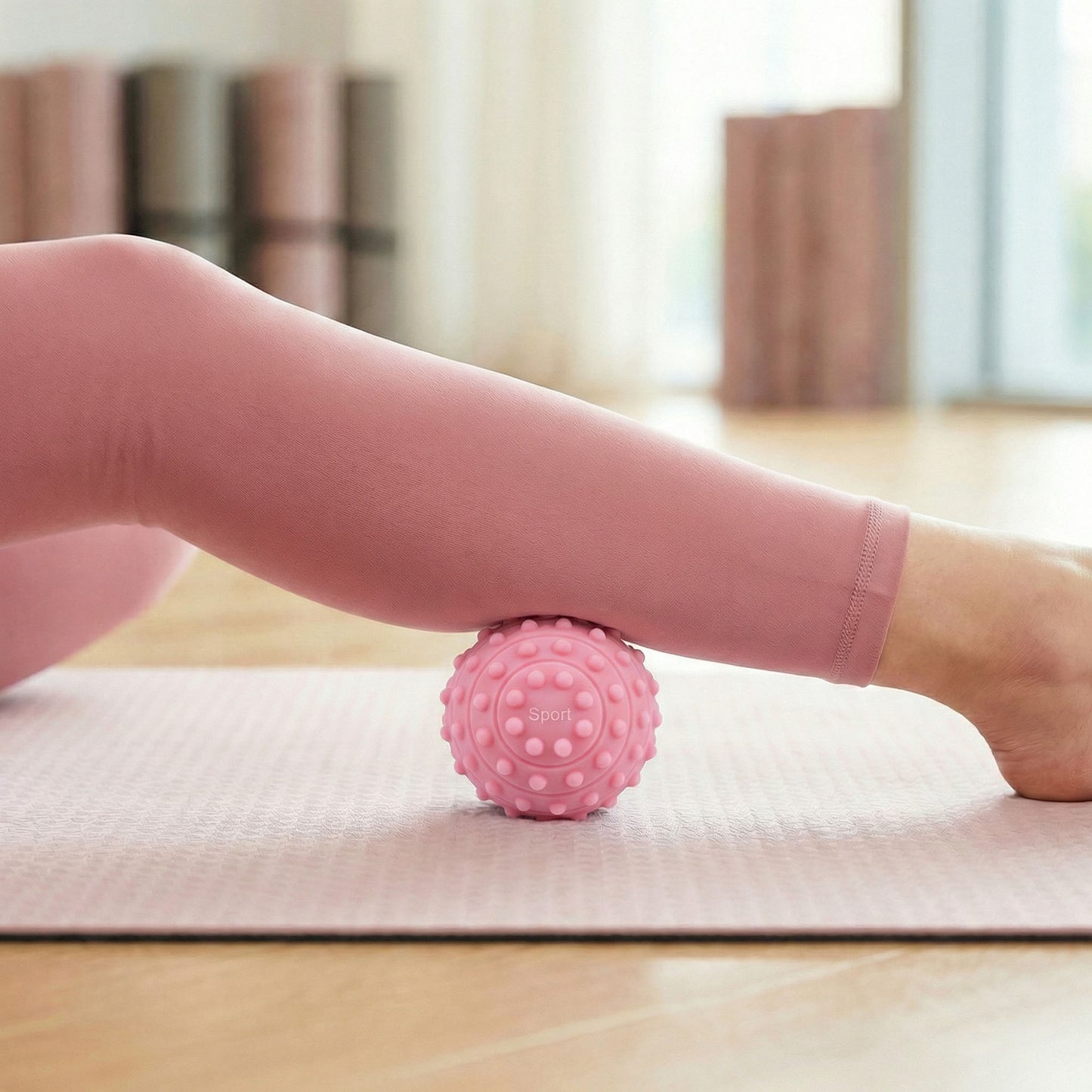 4-PC Textured Massage Ball for Muscle Recovery and Deep Tissue Relief