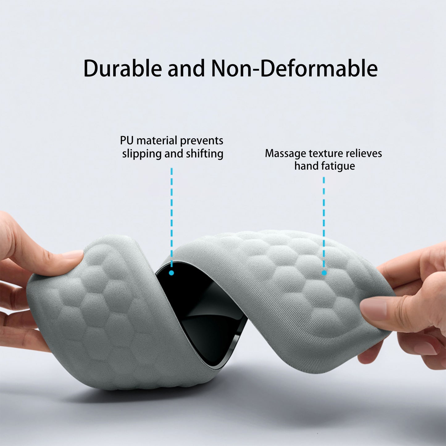 Keyboard Wrist Rest and Mouse Wrist Rest Set Ergonomic Memory Foam Support