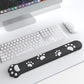 Soft Fabric Keyboard Wrist Rest with Ergonomic Cushion Support
