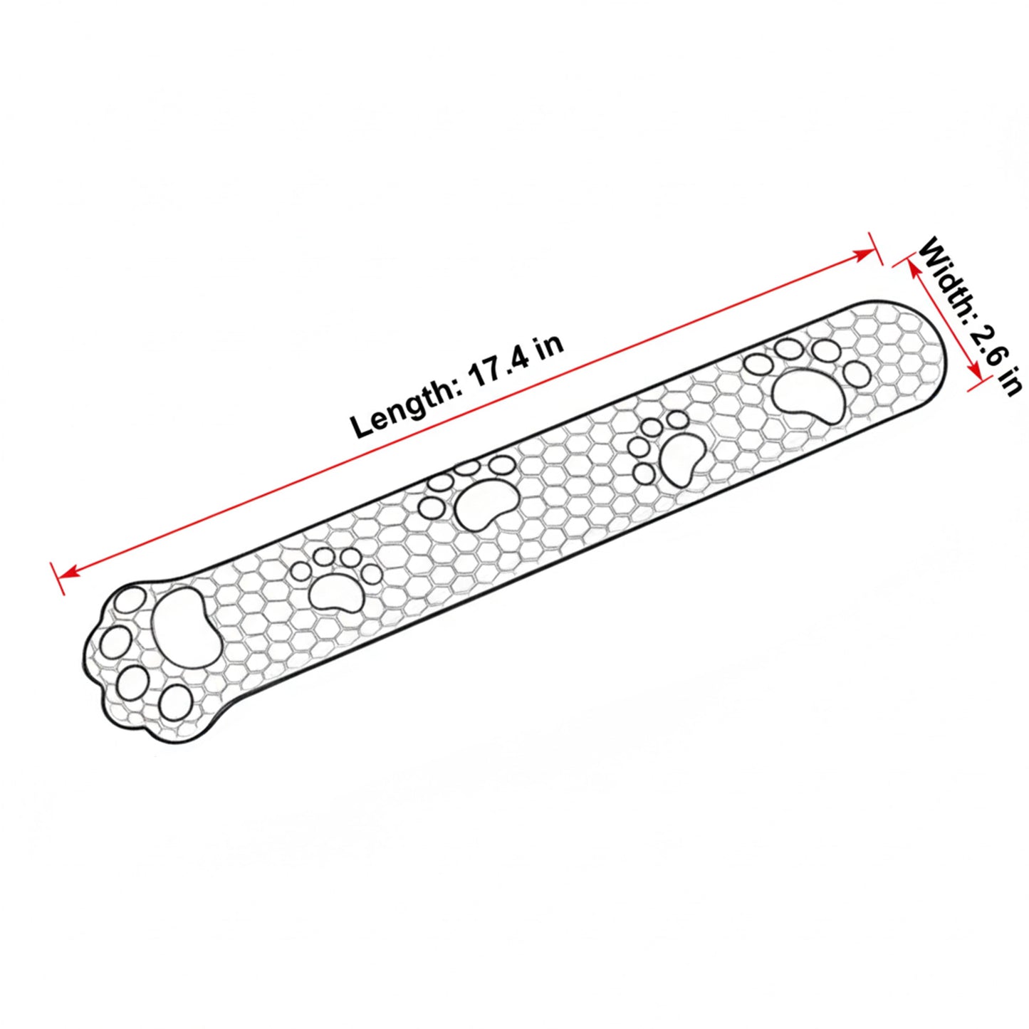 Soft Fabric Keyboard Wrist Rest with Ergonomic Cushion Support