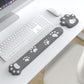 Soft Fabric Keyboard Wrist Rest with Ergonomic Cushion Support