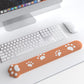Soft Fabric Keyboard Wrist Rest with Ergonomic Cushion Support