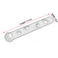 Soft Fabric Keyboard Wrist Rest with Ergonomic Cushion Support
