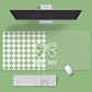 Large Fabric Desk Mouse Pad with Smooth Surface and Non Slip Base
