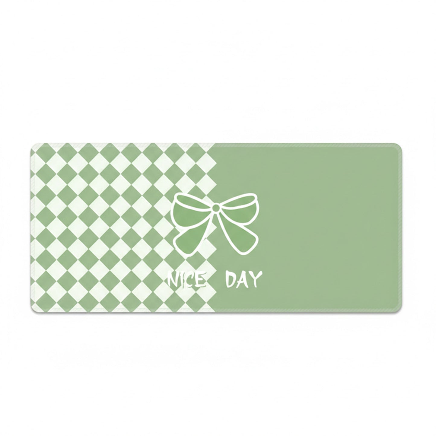 Large Fabric Desk Mouse Pad with Smooth Surface and Non Slip Base