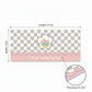 Large Fabric Desk Mouse Pad with Smooth Surface and Non Slip Base