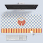 Large Fabric Desk Mouse Pad with Smooth Surface and Non Slip Base