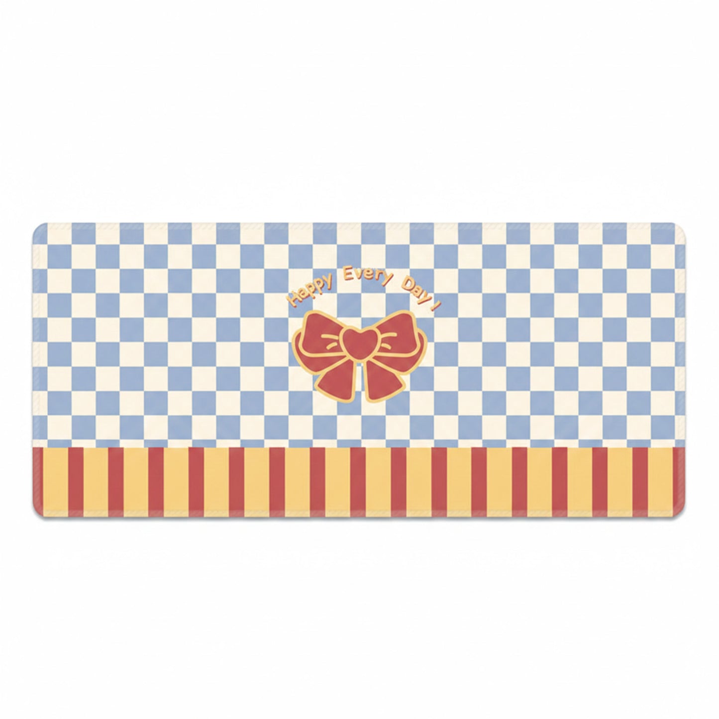 Large Fabric Desk Mouse Pad with Smooth Surface and Non Slip Base