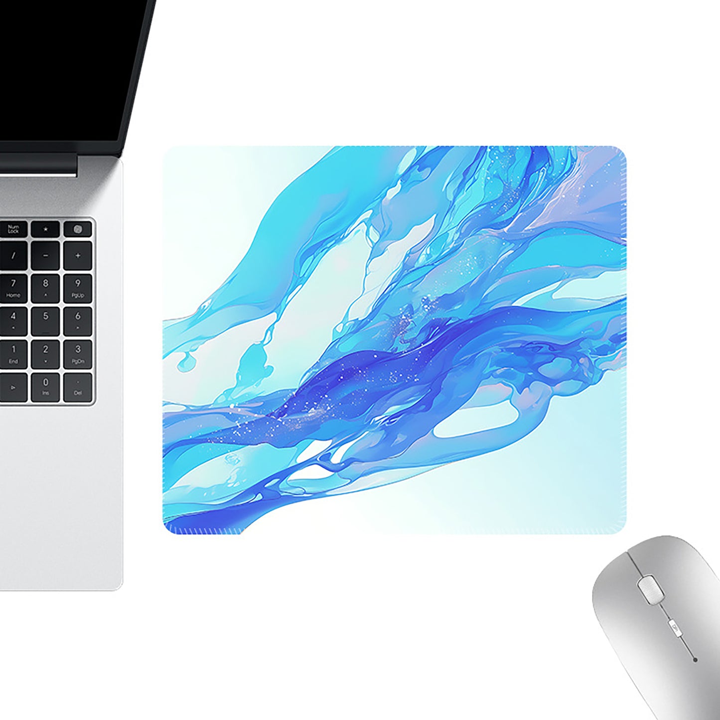 Fabric Surface Mouse Pad with Non Slip Base Smooth Tracking Desk Accessory
