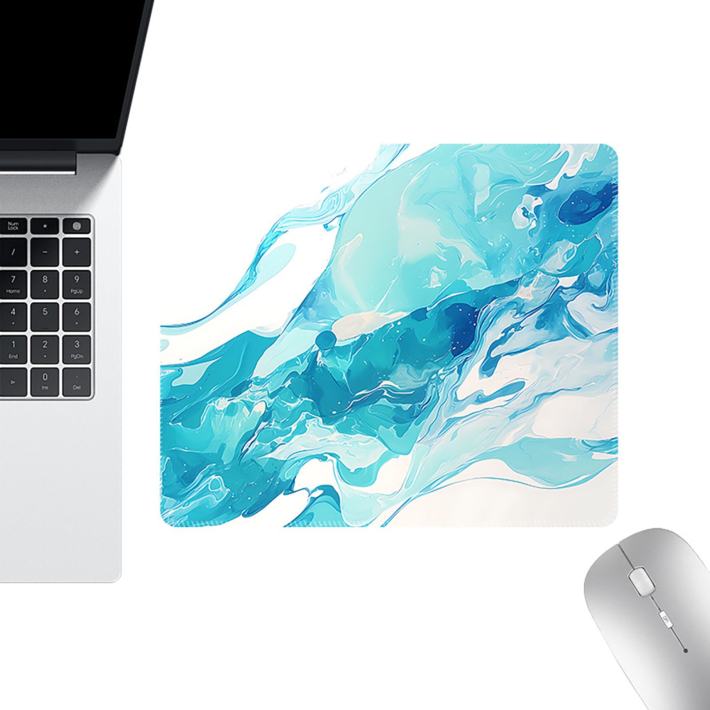 Fabric Surface Mouse Pad with Non Slip Base Smooth Tracking Desk Accessory