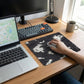 Mouse Pad with Anti Slip Base High Precision Tracking for Office Work Gaming and Home Desks