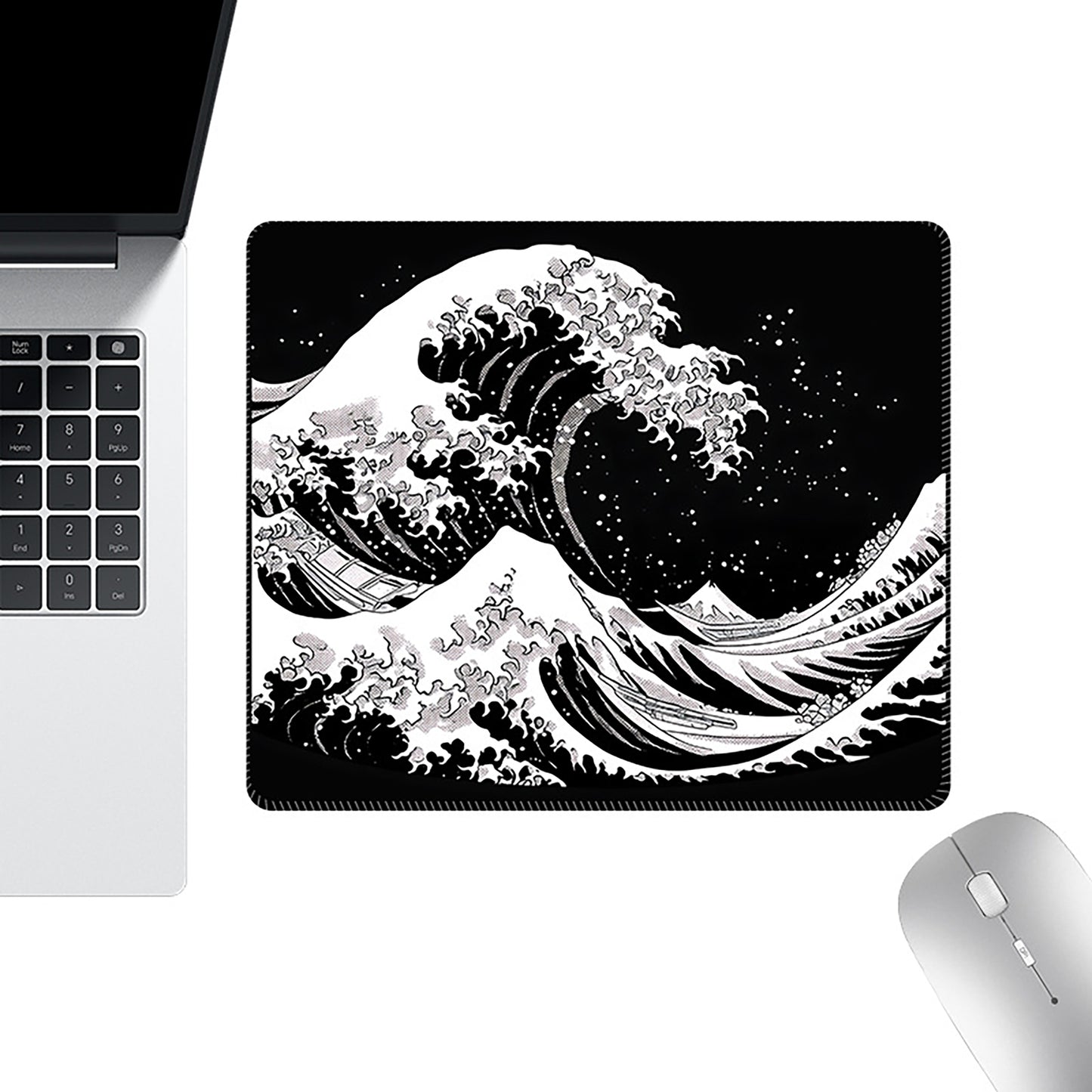 Mouse Pad with Anti Slip Base High Precision Tracking for Office Work Gaming and Home Desks