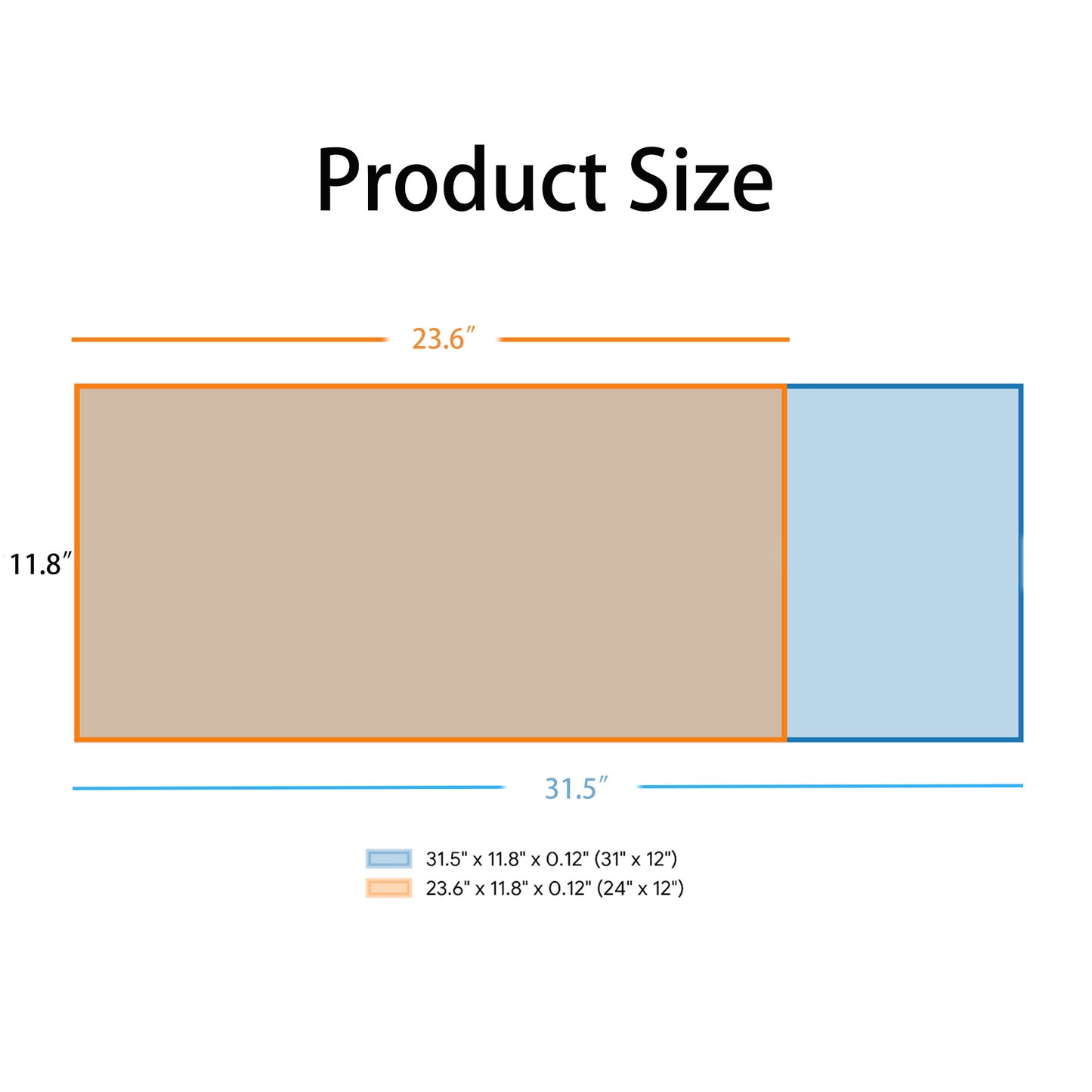 Extended Gaming Mouse Pad with Non Slip Rubber Base Stitched Edges and Smooth Precision Surface