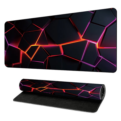 Extended Gaming Mouse Pad with Smooth Tracking Surface Non Slip Rubber Base