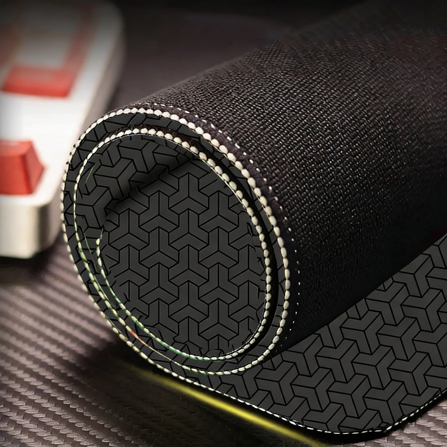 Office Work Gaming Mouse Pad with Non Slip Rubber Base